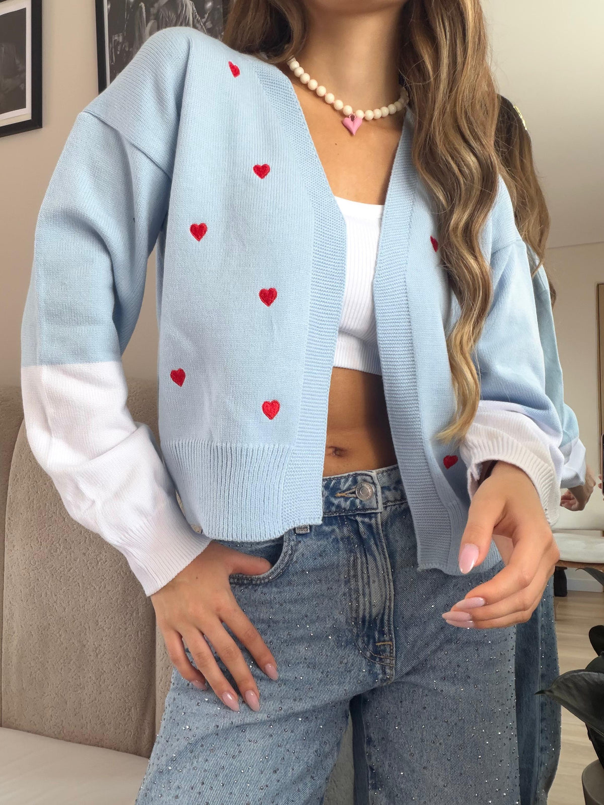 ABRIGO BYCOLOR CORAZONES