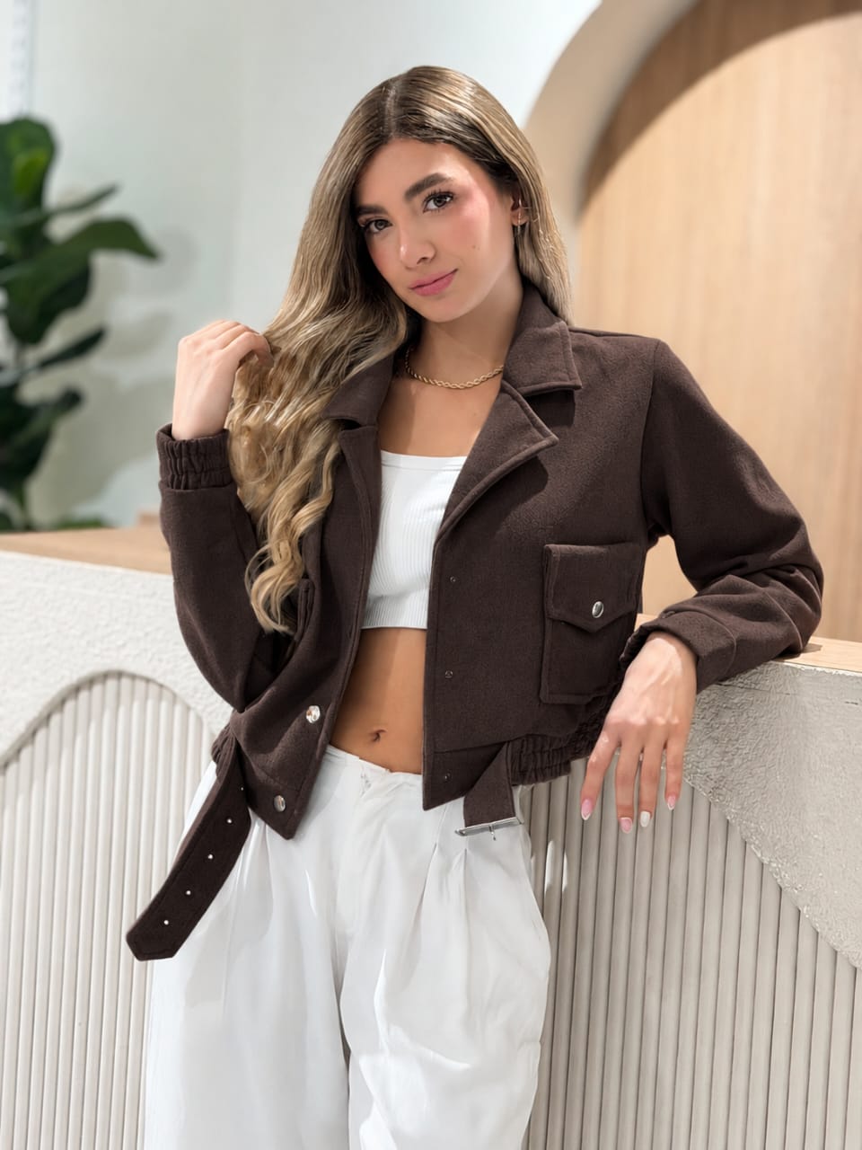 CHAQUETA PAÑO VANTA