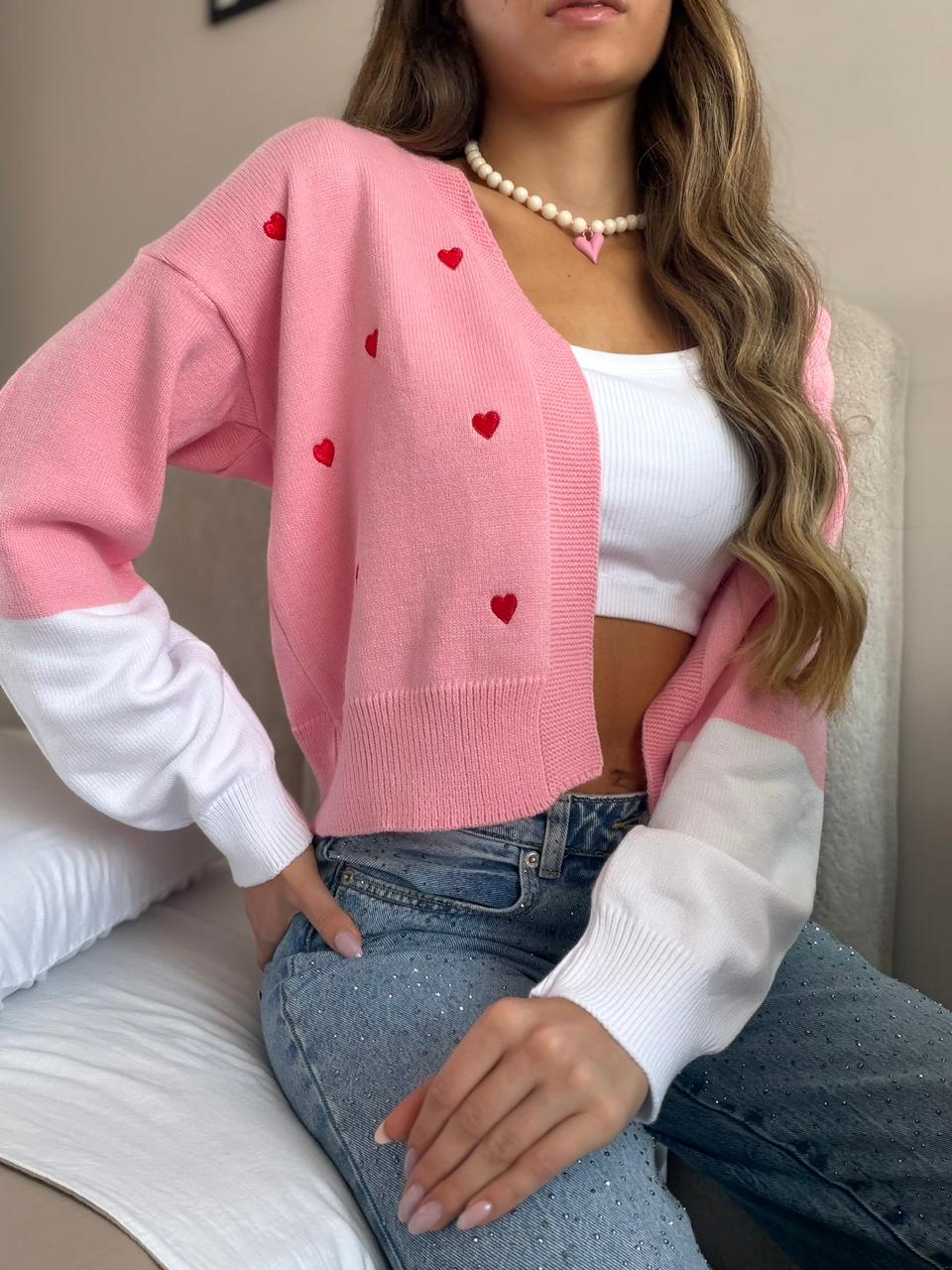 BUZO TEJIDO  CORAZONES