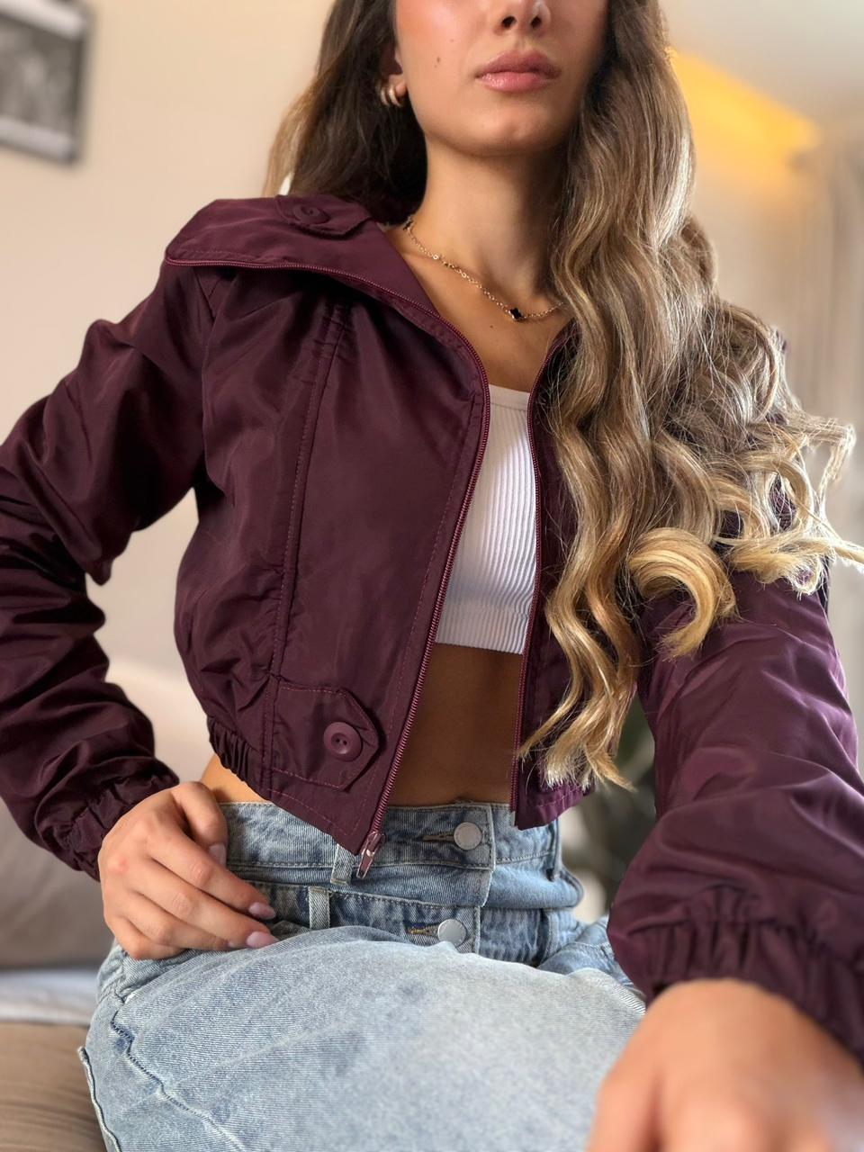 CHAQUETA PARKITA BOTON