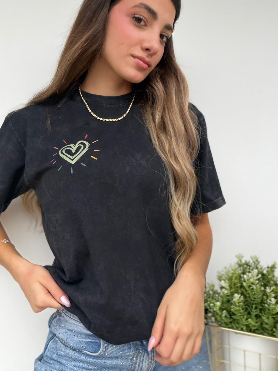 CAMISETA OVERSIZE EFECTO WASHED