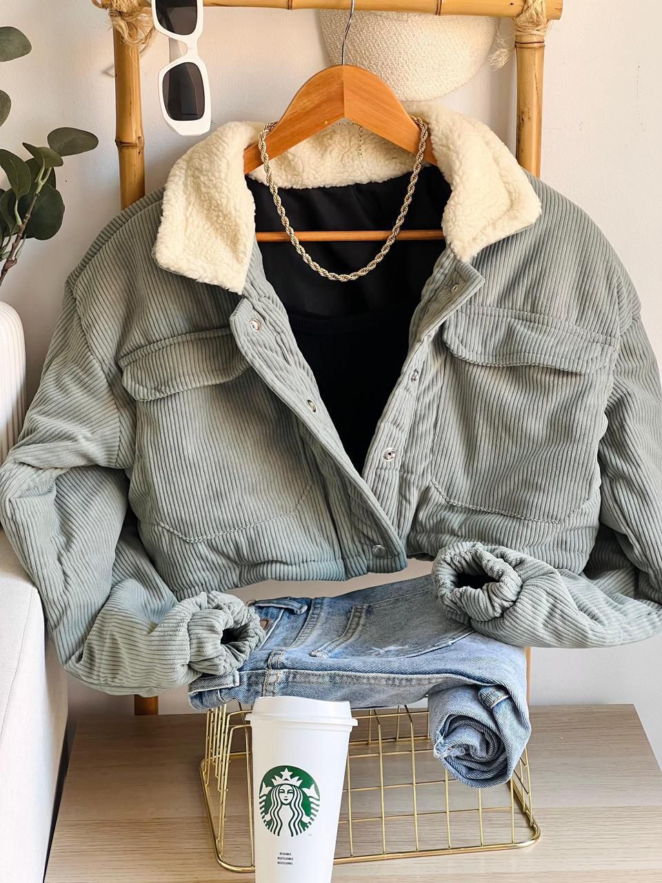 CHAQUETA BOMPER COURDOROY CLÁSICA