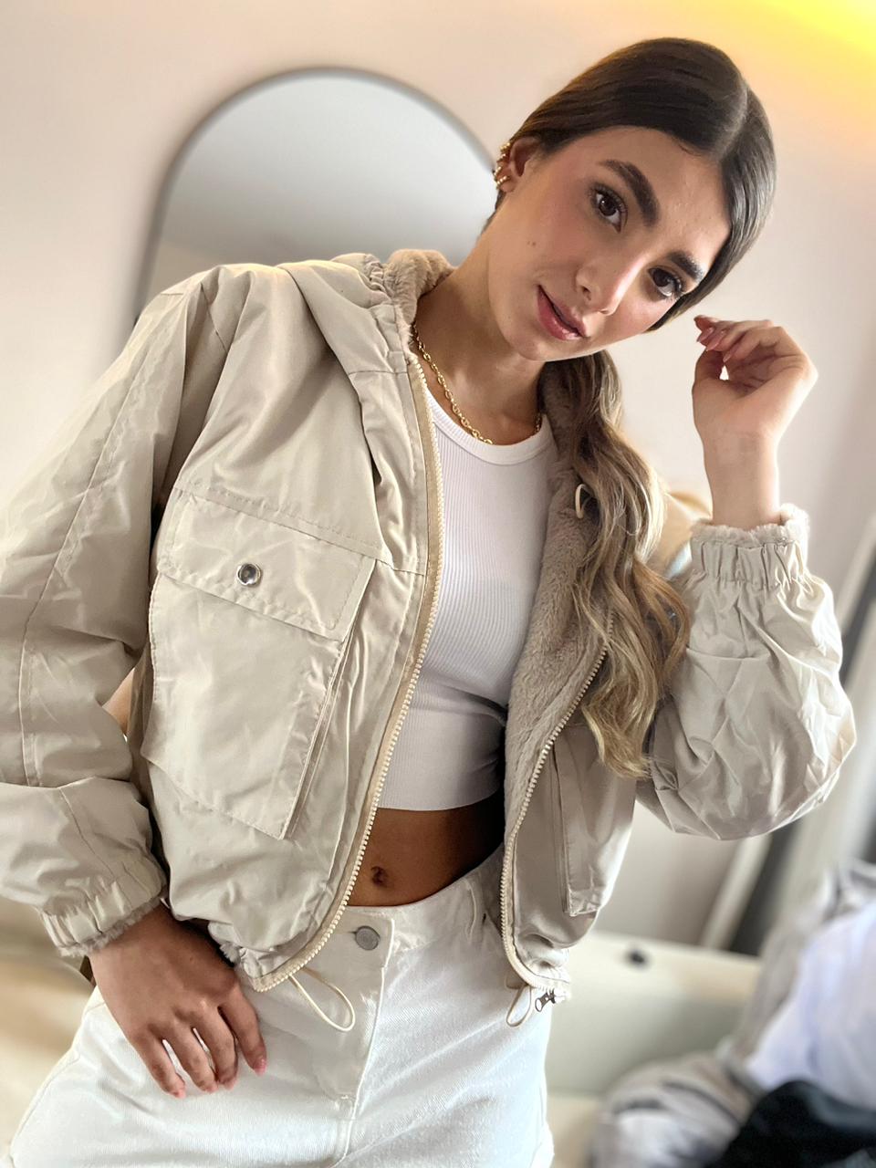 CHAQUETA DOBLE FAZ VELVET