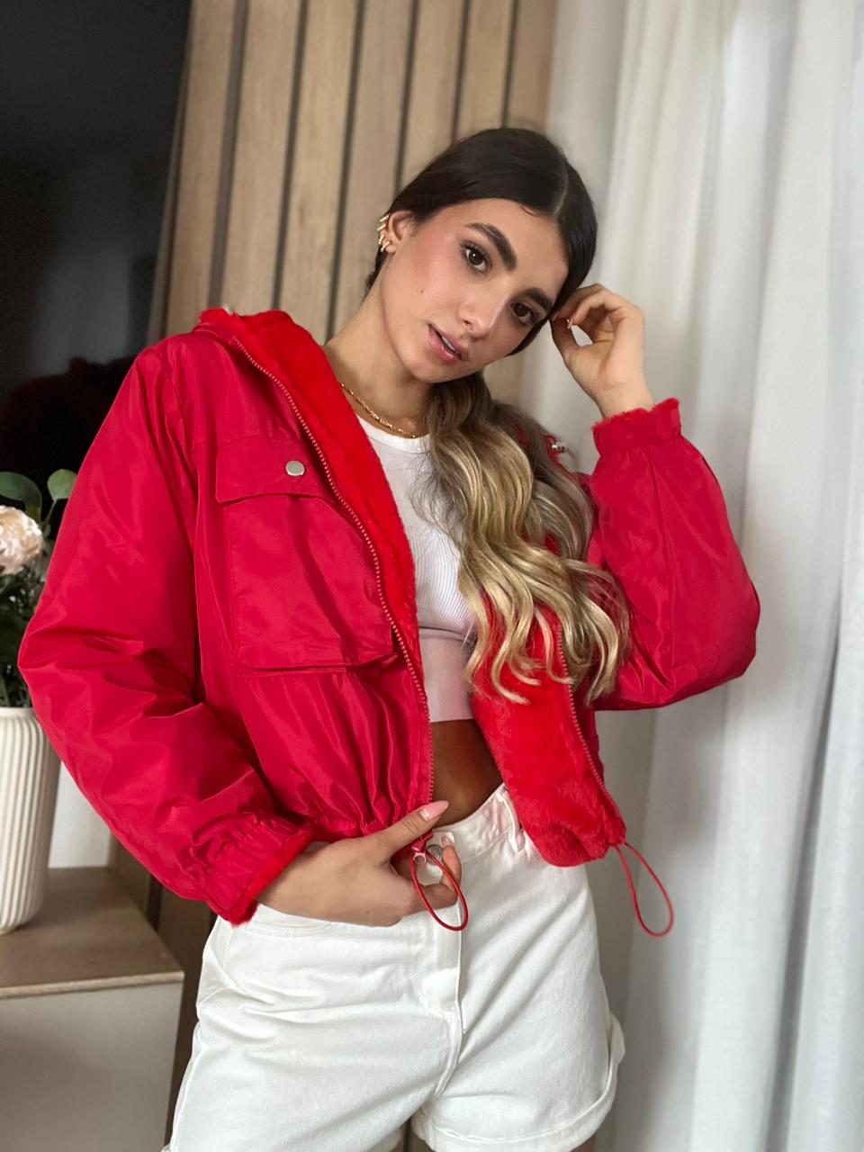 CHAQUETA DOBLE FAZ VELVET