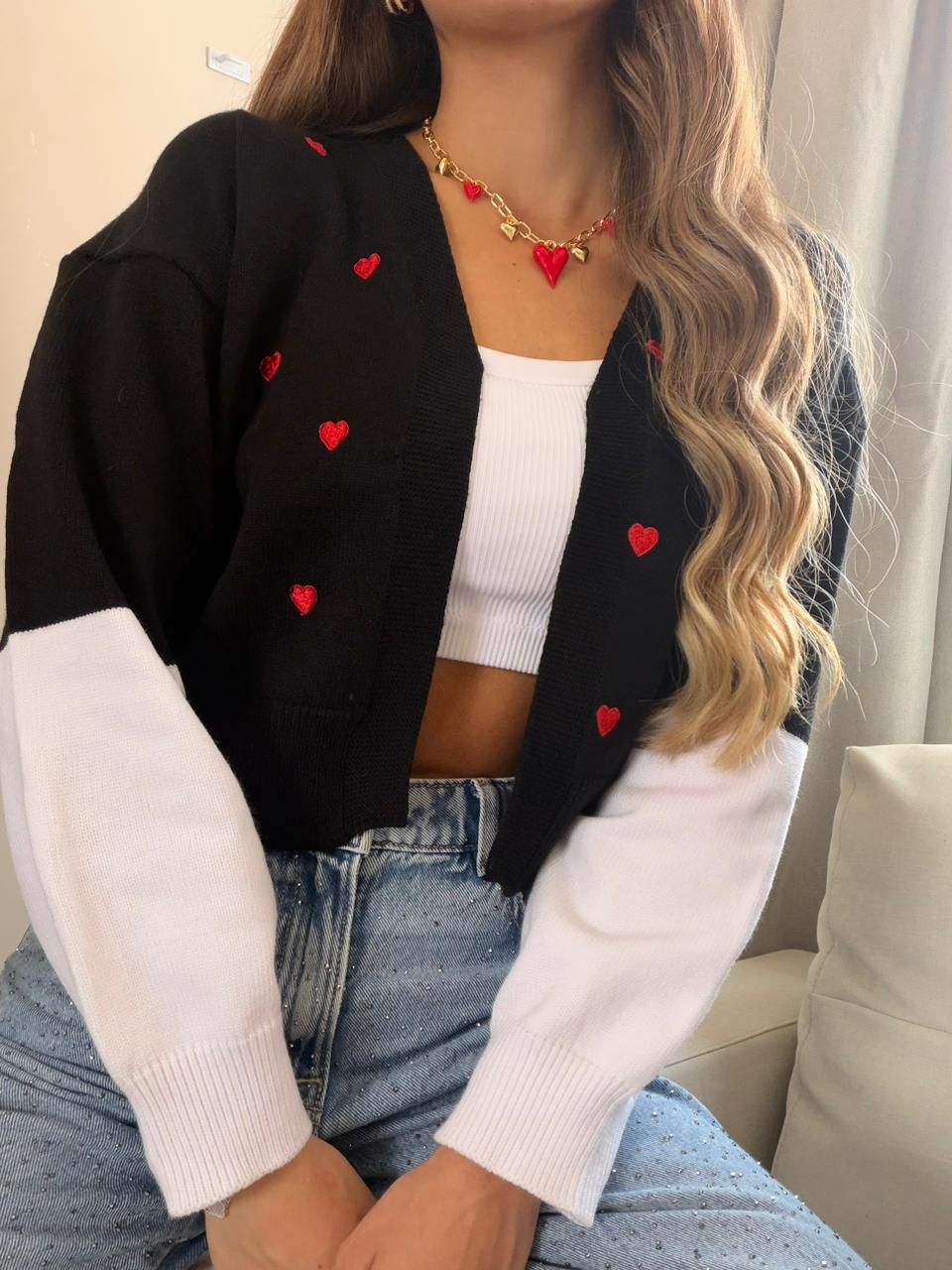 BUZO TEJIDO  CORAZONES