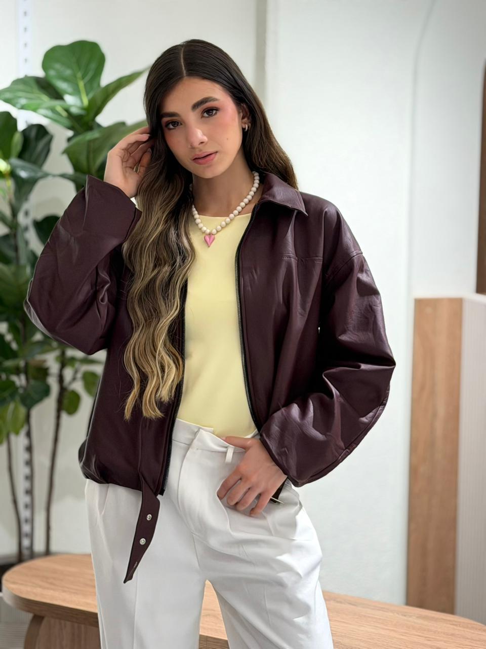 CHAQUETA CUERINA MIAMI