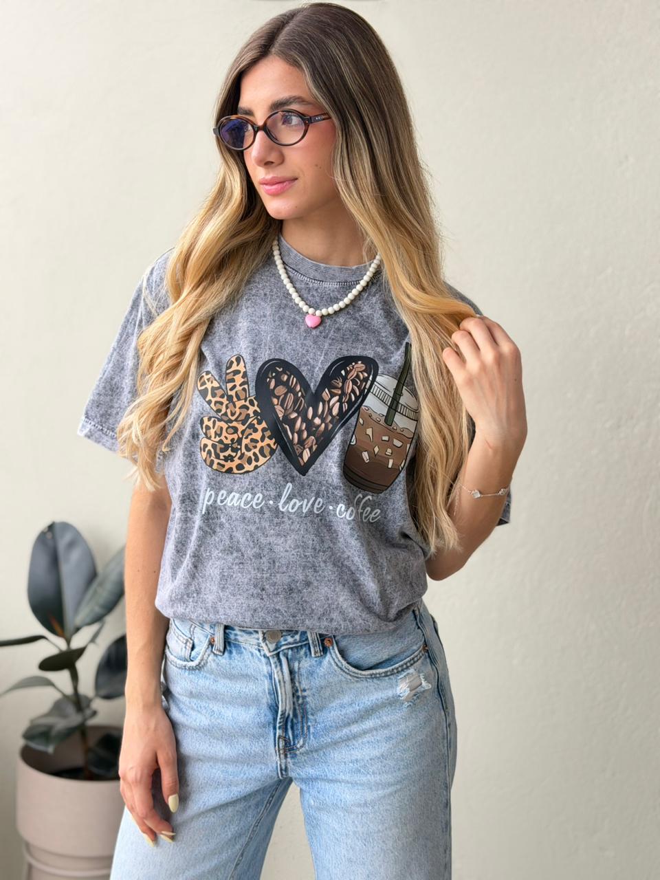 CAMISETA OVERSIZE EFECTO WASHED