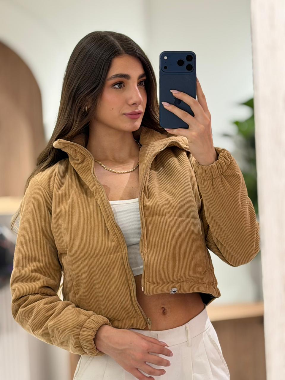 CHAQUETA BOMPER COURDOROY CLÁSICA