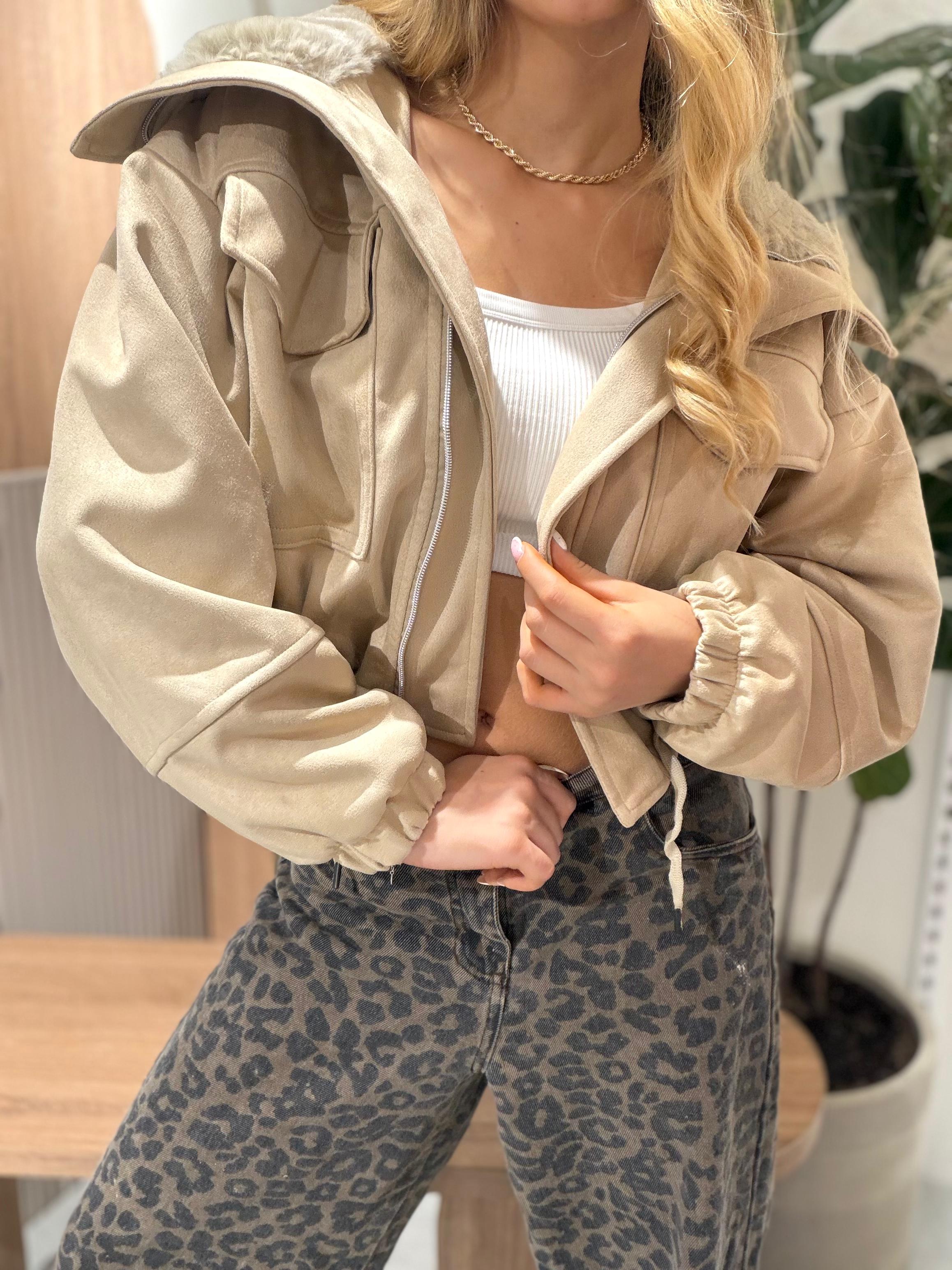 CHAQUETA GAMUZA PARIS