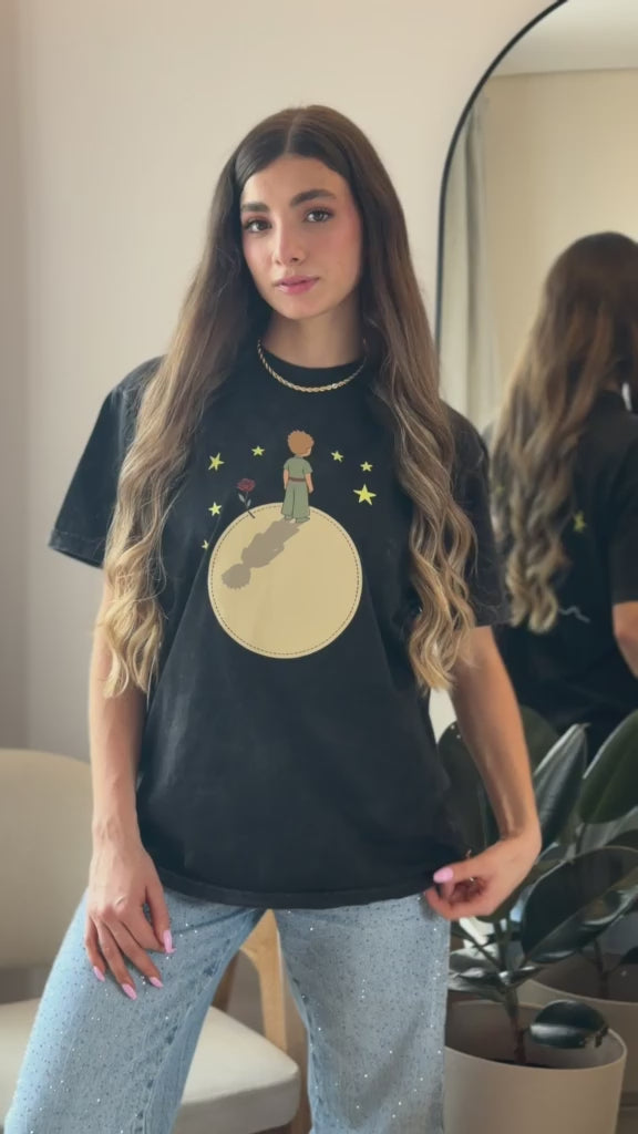 Cargar vídeo: CAMISETA OVERSIZE EFECTO WASHED